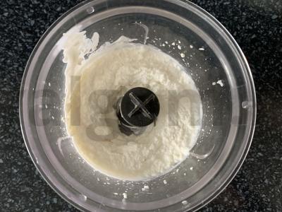 Burokėlių ir varškės salotos Žingsnis 3