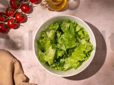 Daržovių salotas su stracciatella Žingsnis 2