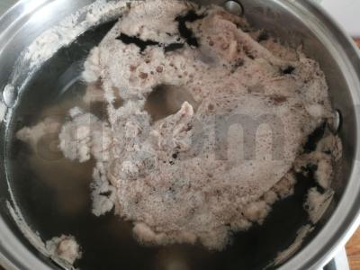 Šaltibarščiai su šviežia kopūstu „Aromatingi“ Žingsnis 2