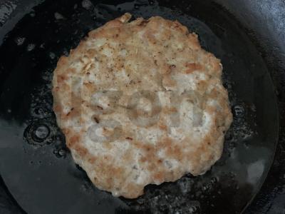 Tortilija su kalakutienos kotletu ir daržovėmis Žingsnis 4