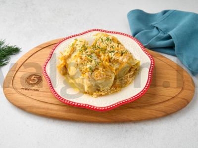 Klasikiniai kopūstų suktinukai su jautiena pagrindine nuotrauka