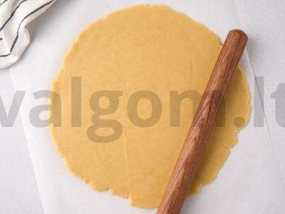 Varškės pyragas su laimo žievele Žingsnis 11