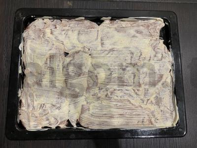 Sultingas vištienos filė su pomidorais po sūrio kepure Žingsnis 5