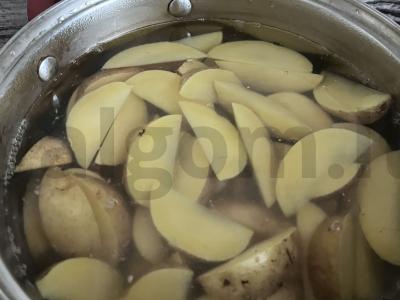 Rudai kaimiška bulvė Žingsnis 2