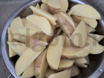 Rudai kaimiška bulvė Žingsnis 3