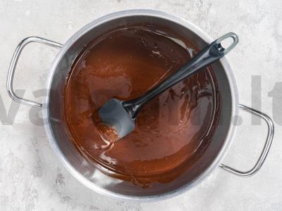 Riešutų brownies Žingsnis 1