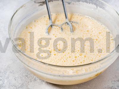 Riešutų brownies Žingsnis 2