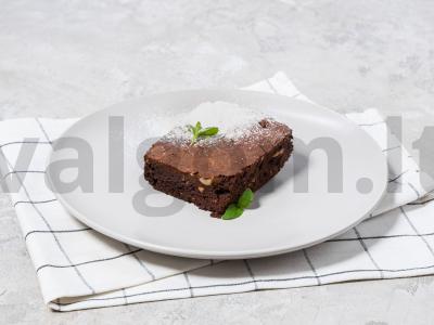 Riešutų brownies pagrindine nuotrauka