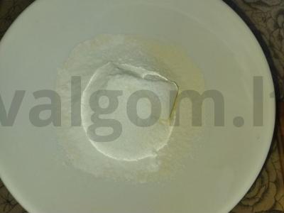 Sausainiai „Citrininiai kvadratai“ Žingsnis 1