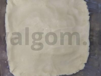 Sausainiai „Citrininiai kvadratai“ Žingsnis 3