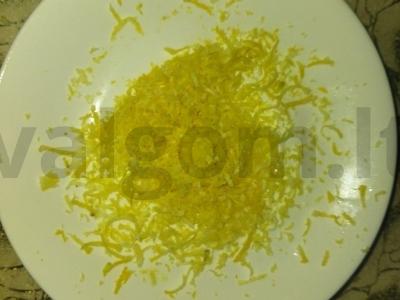 Sausainiai „Citrininiai kvadratai“ Žingsnis 4