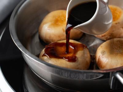 Įdaryti šampinjonai su pesto Žingsnis 3