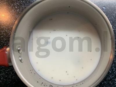 Manų košė su aguonomis Žingsnis 3