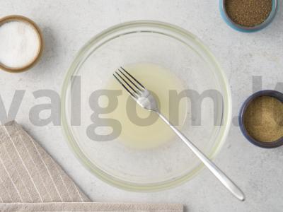 Lašišų steikai ant grotelių Žingsnis 1