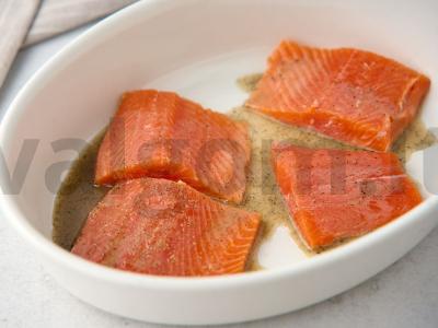 Lašišų steikai ant grotelių Žingsnis 2