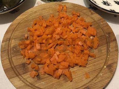 Olivjė su servelatu Žingsnis 3