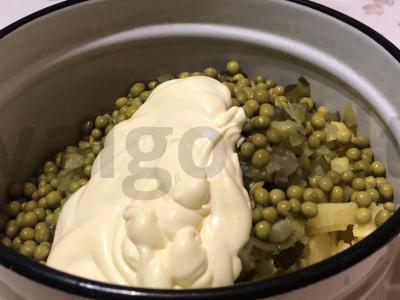 Olivjė su servelatu Žingsnis 7