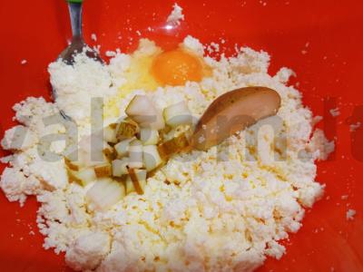 Skani varškė su kriaušėmis, apelsinais ir medumi Žingsnis 2