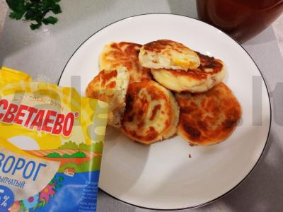 Skani varškė su kriaušėmis, apelsinais ir medumi Žingsnis 7