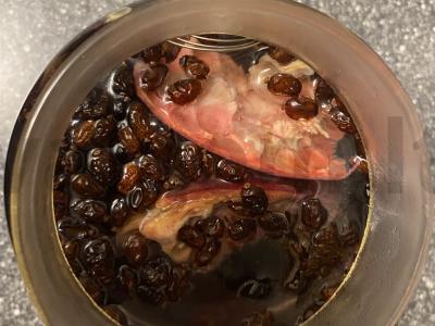 Granatų arbata su hibisku Žingsnis 6