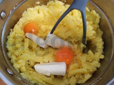 Bulvių lizdai su mėsos įdaru Žingsnis 3