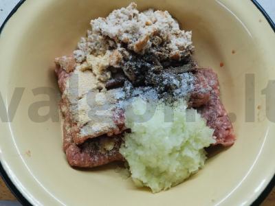 Bulvių lizdai su mėsos įdaru Žingsnis 6