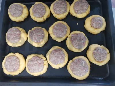 Bulvių lizdai su mėsos įdaru Žingsnis 7