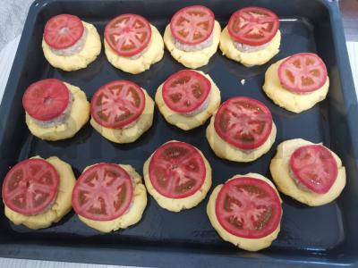 Bulvių lizdai su mėsos įdaru Žingsnis 8