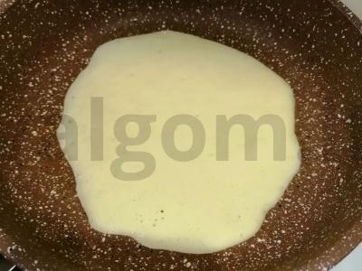 Ploni blynai su kefyru ir rugine miltais Žingsnis 2