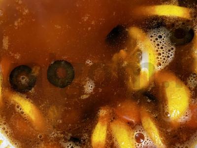 Greita solyanka su daržovėmis ir dešrelėmis Žingsnis 6