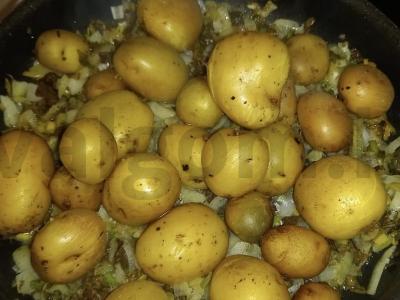 Kūdikių bulvės „Salierų bombos“ Žingsnis 4