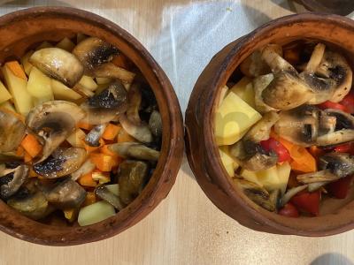 Kepinys puoduose su kukurūzais Žingsnis 4