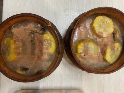 Kepinys puoduose su kukurūzais Žingsnis 6