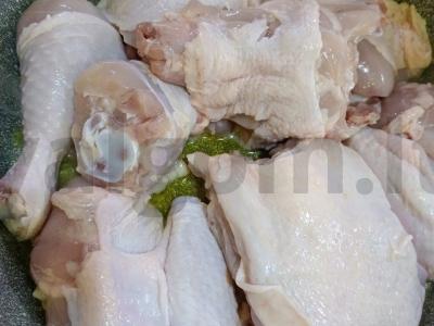 Vištiena grietinėje Žingsnis 3