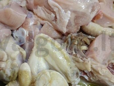 Vištiena grietinėje Žingsnis 4