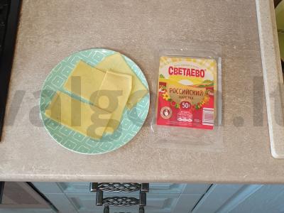 Sūrio bandelės Žingsnis 1