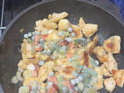 Vištienos filė su daržovėmis Žingsnis 5