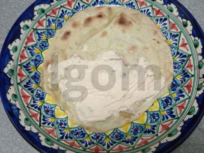 Ritinys su vištienos nagetais pusryčiams Žingsnis 3