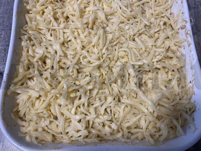 Vištienos ir grybų apkepas su sūrio kepure Žingsnis 5