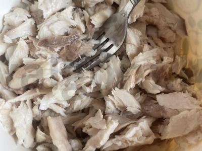 Šamų kotletai su morkomis ir sūriu Žingsnis 2