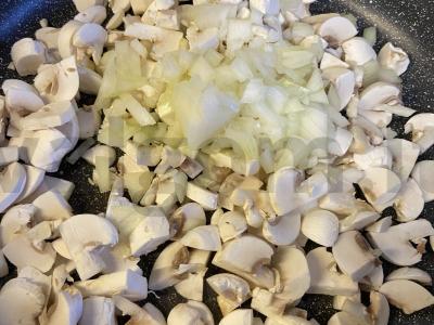 Salotas „Salchichon su grybais“ Žingsnis 3