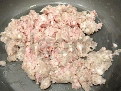 Makaronai su faršu ir morkomis Žingsnis 2