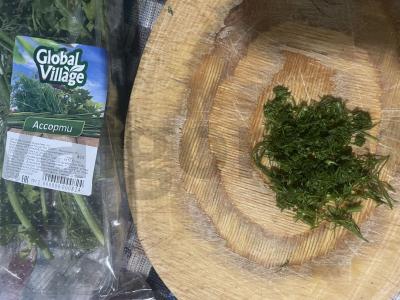 Užkandis „Sumuštinis su marinuotu agurku“ Žingsnis 2