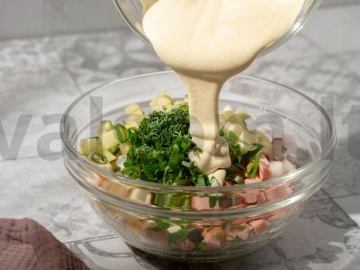 Okroška su obuoliu ir dešrelėmis Žingsnis 4