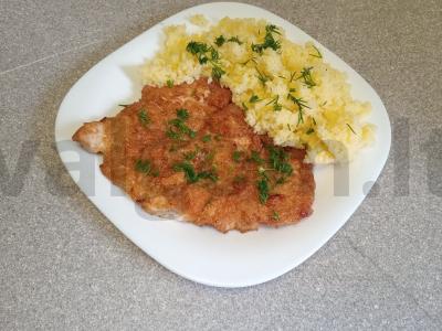 Aštrūs vištienos krūtinėlės kepsniai su kuskusu pagrindine nuotrauka