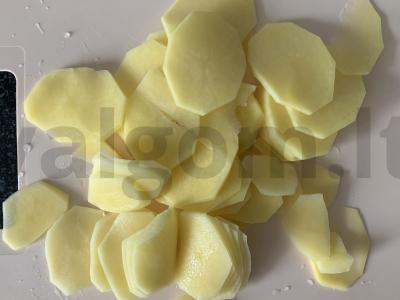 Bulvių traškučiai su sezamu Žingsnis 1