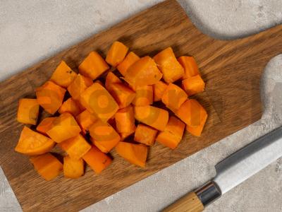 Hummusas su batatu Žingsnis 2