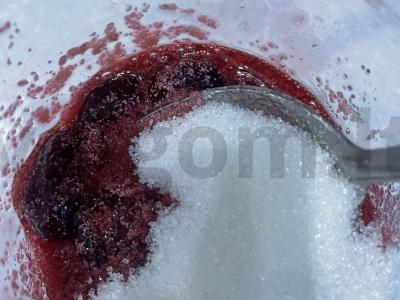 Vaisių pyragėliai su vyšniomis „Vasara“ Žingsnis 4