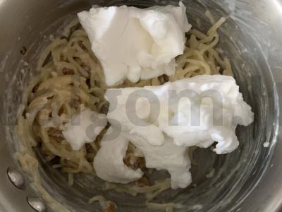 Oro makaronų apkepas su razinomis Žingsnis 6