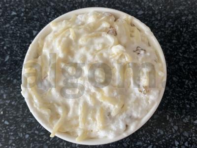 Oro makaronų apkepas su razinomis Žingsnis 7